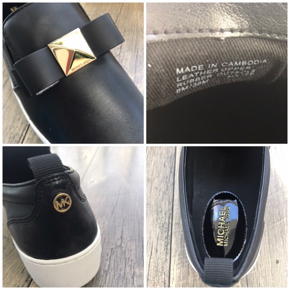 Michael Kors Aliza Slip On Black W AUTHENTIC - Picture 8 of 8